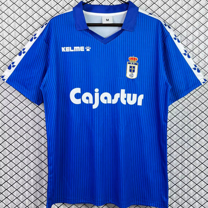 Jersey 1992/1993 Real Oviedo Local Manga corta Versión Fan Retro