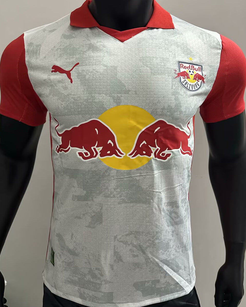 jersey 2025/26 rb salzburg bull local manga corta versión jugador