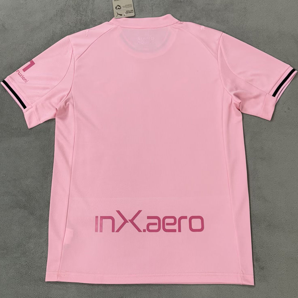 jersey 2025/26 palermo local manga corta versión fan
