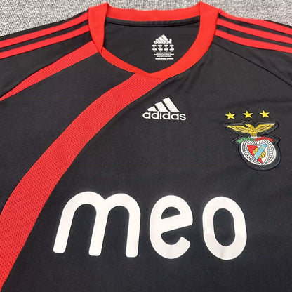 Jersey 2009/2010 Benfica Visitante Manga corta Versión Fan Retro