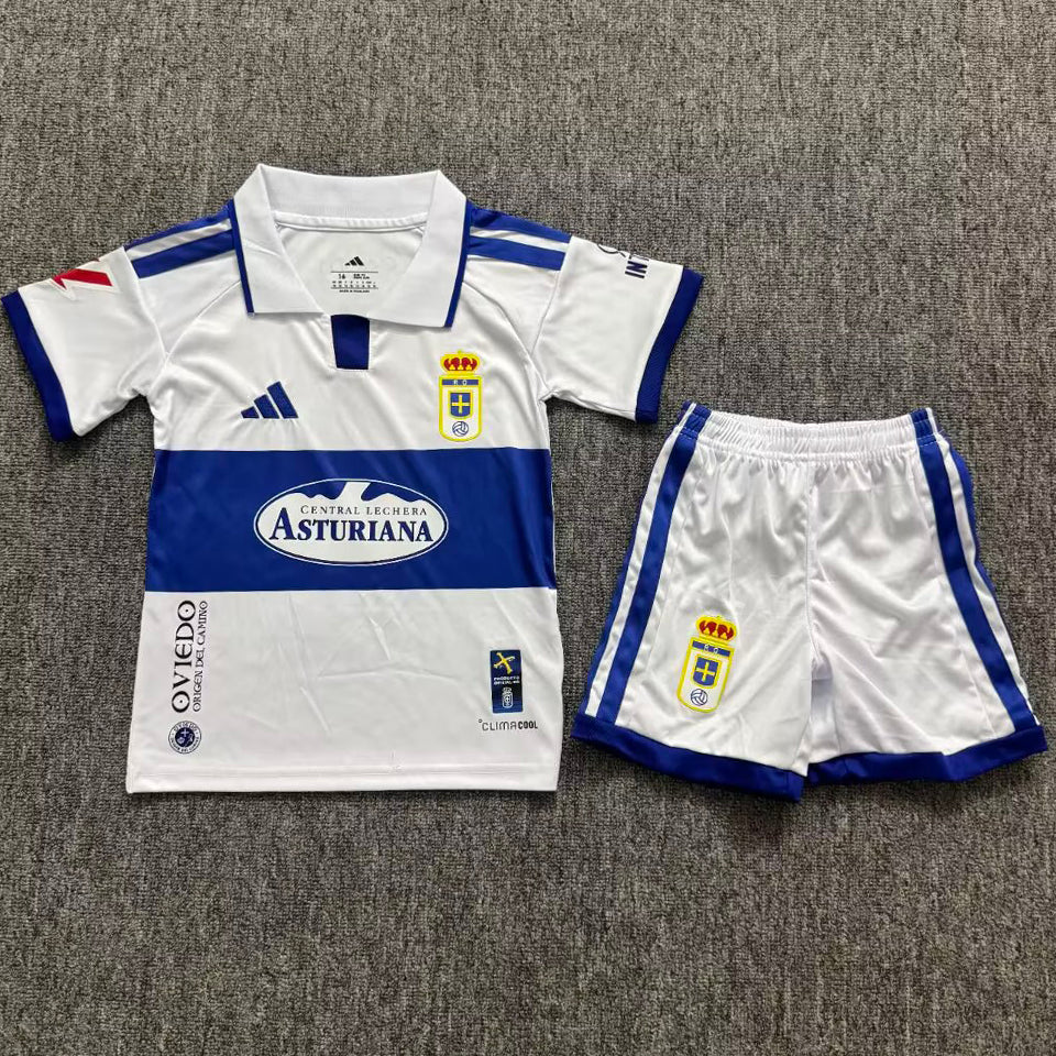 jersey 2026/27 real oviedo visitante manga corta niño