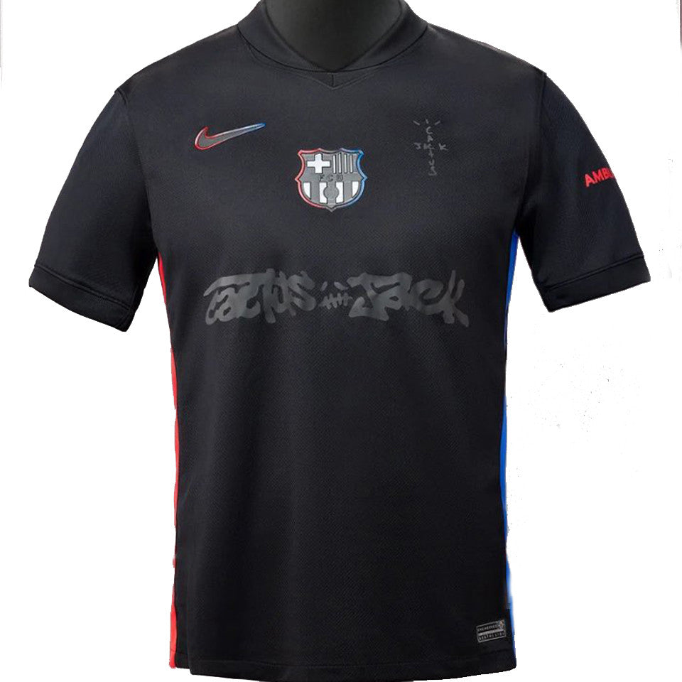 Jersey 2025 Barcelona Especial Travis Scott Manga corta Versión Fan
