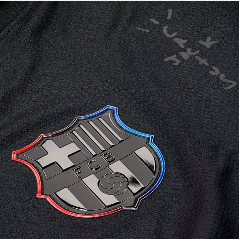 Jersey 2025 Barcelona Especial Travis Scott Manga corta Versión Jugador