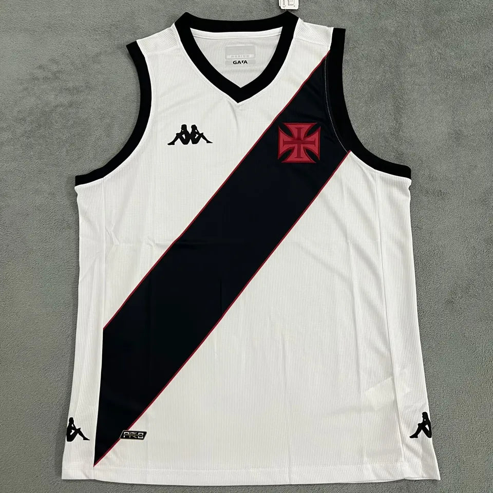 Jersey 2024/25 Vasco Visitante Manga corta Versión Fan