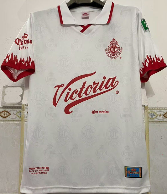 Jersey 1997/1998 Deportivo Toluca Visitante Manga corta Versión Fan Retro