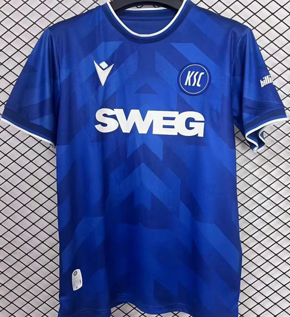 jersey 2025/26 karlsruher sc local manga corta versión fan