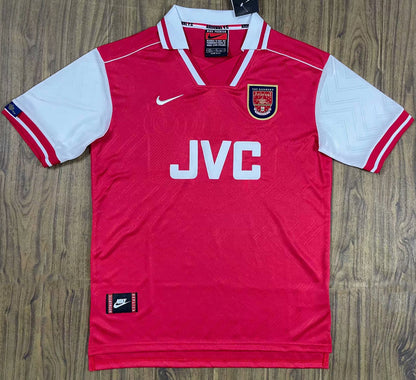 Jersey 1996/98 Arsenal Local Manga corta Versión Fan Retro