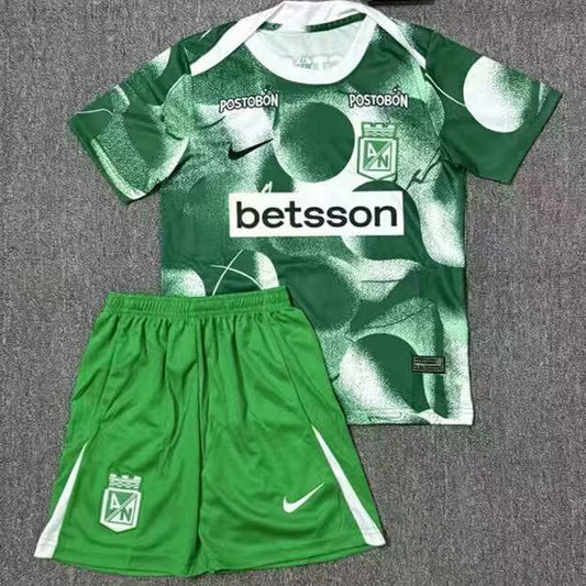 Jersey 2025/26 Atletico Nacional Especial Manga corta Niño