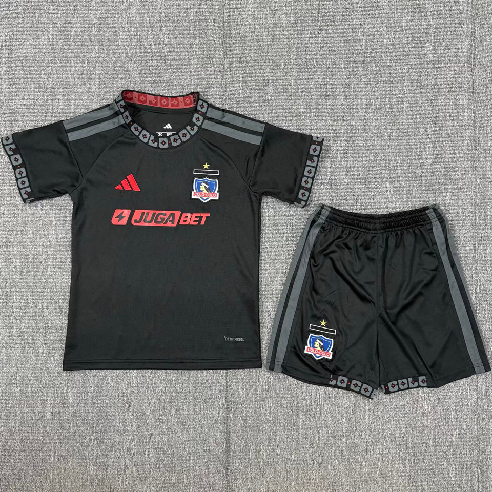 jersey 2026/27 colo-colo visitante manga corta niño