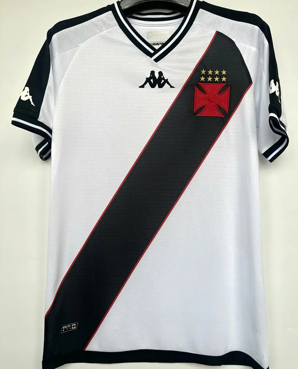 Jersey 2024/25 Vasco Visitante Manga corta Versión Fan