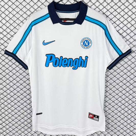 Jersey 1998/1999 Napoli Visitante Manga corta Versión Fan Retro
