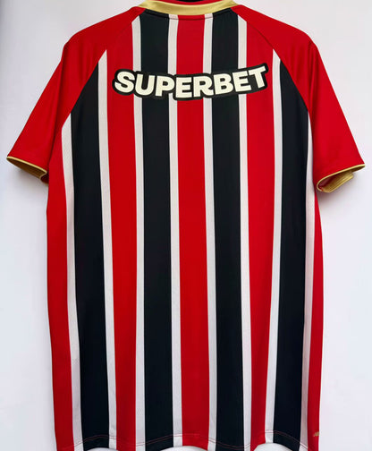 Jersey 2025/26 Sao Paulo Visitante Manga corta Versión Fan