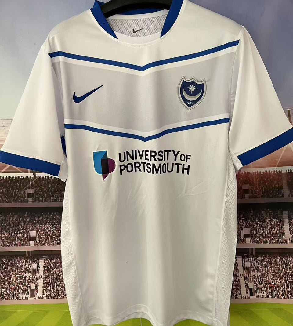 Jersey 2025/26 Portsmouth Visitante Manga corta Versión Fan