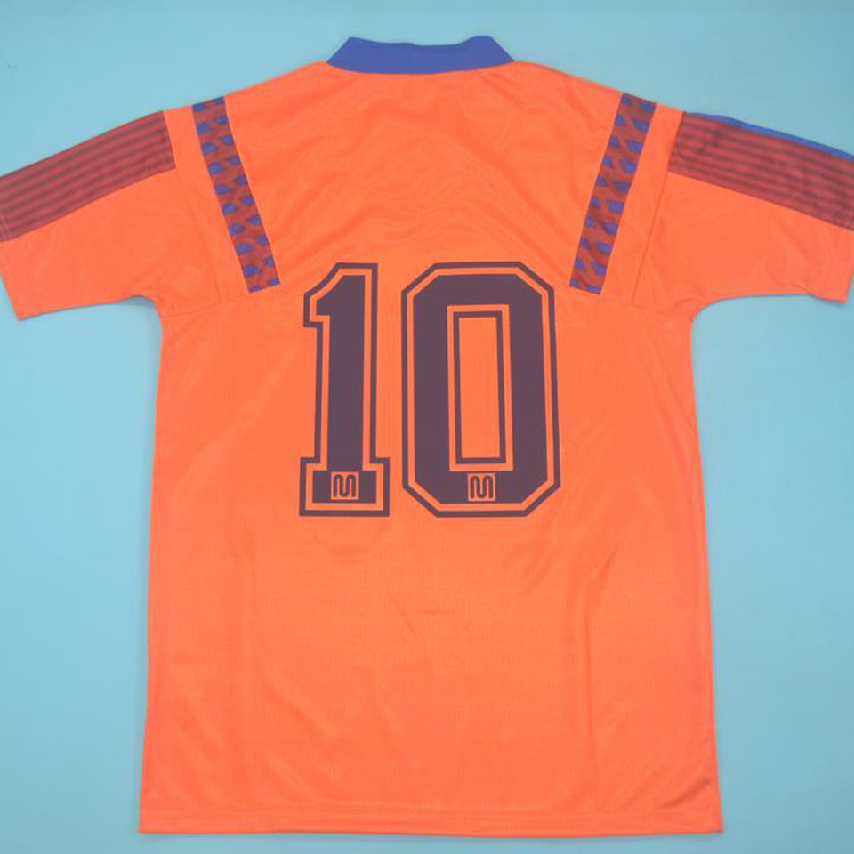 Jersey 1989/1992 Barcelona Visitante Manga corta Versión Fan Retro