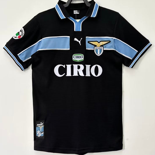 Jersey 1998/99 Lazio Visitante Manga corta Versión Fan Retro