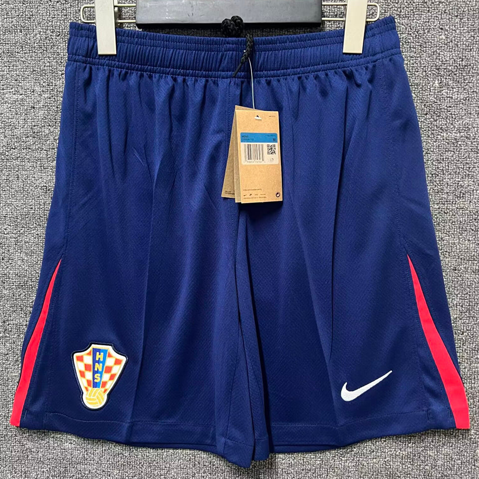2024/25 Croacia Visitante Versión Fan Shorts/ Pantalones