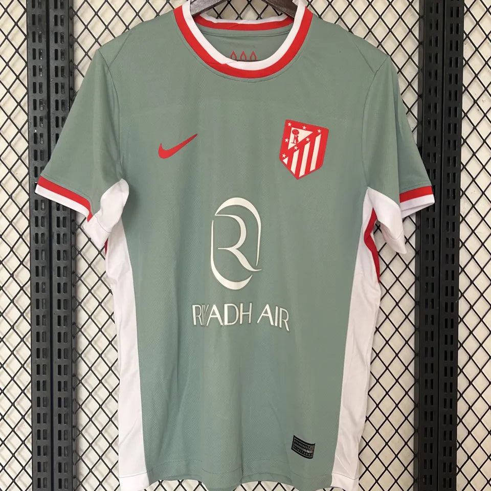 Jersey 2024/25 Atletico de Madrid Visitante Manga corta Versión Fan