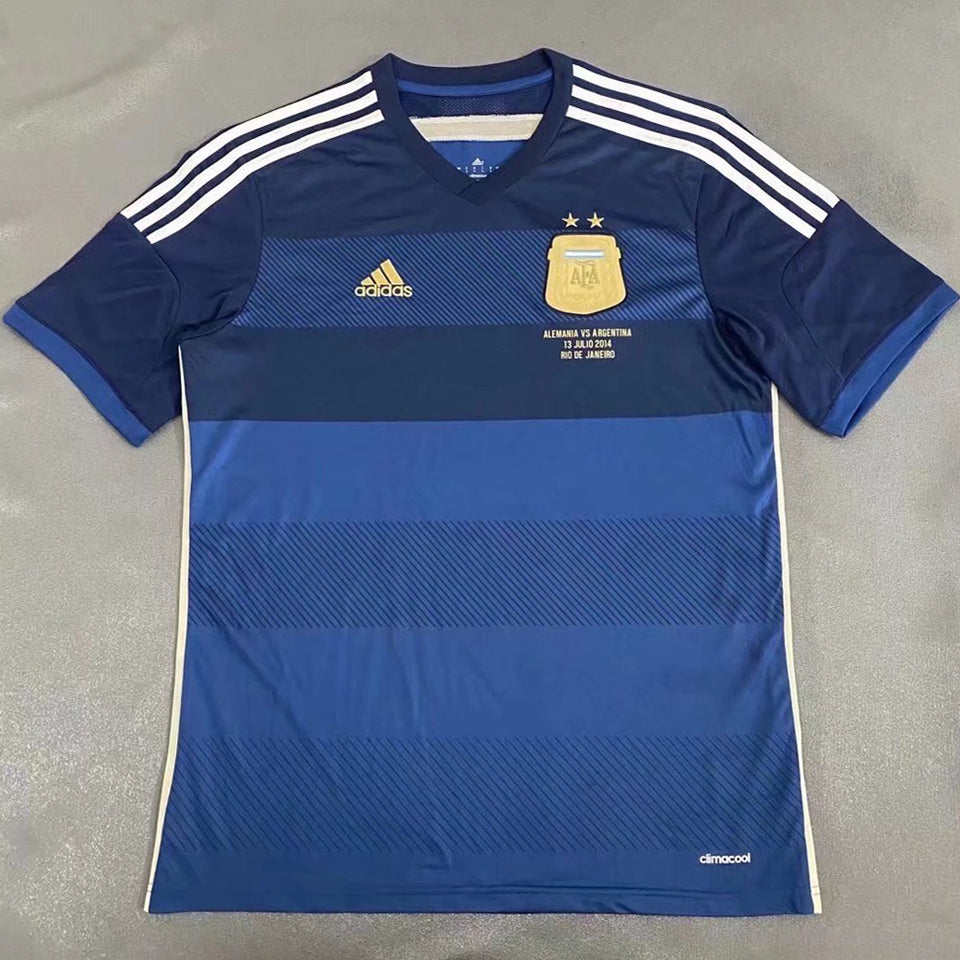 2014 argentina visitante versión fan selecciones retro