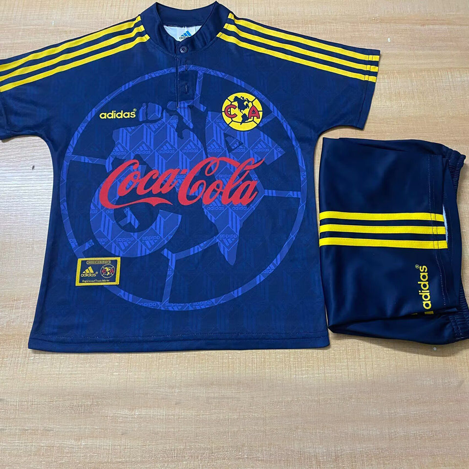 jersey 1998/99 club america visitante manga corta niño retro