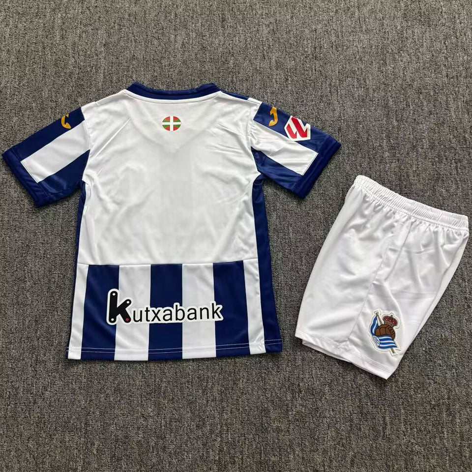 jersey 2026/27 real sociedad local manga corta niño