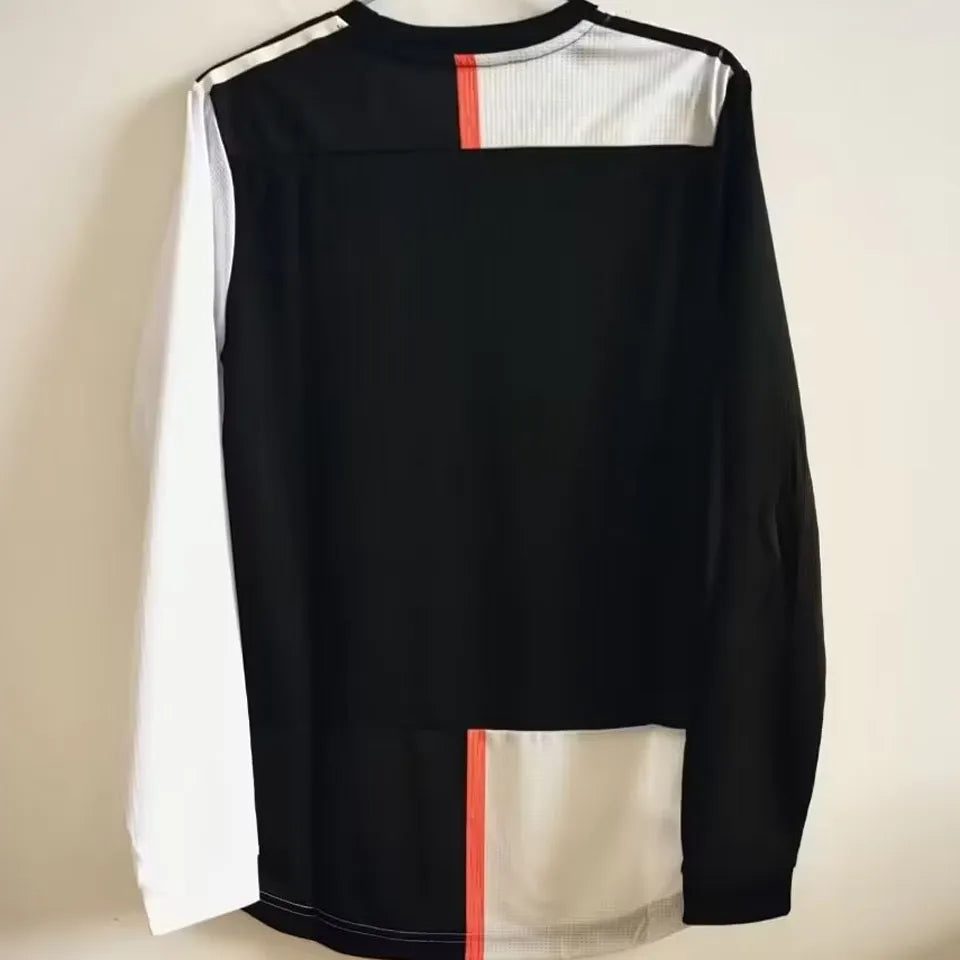 Jersey 2019/20 Juventus Local Manga larga Versión Jugador Retro