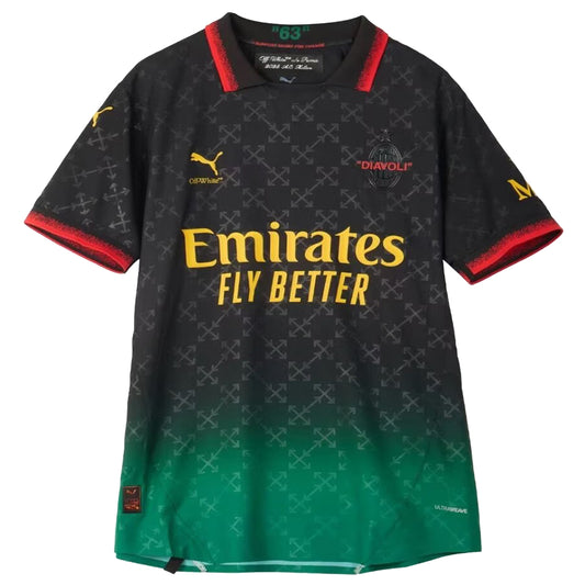 Jersey 2024/25 AC Milan Especial Manga corta Versión Fan