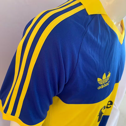 Jersey 1986/1988 Boca Local Manga corta Versión Fan Retro