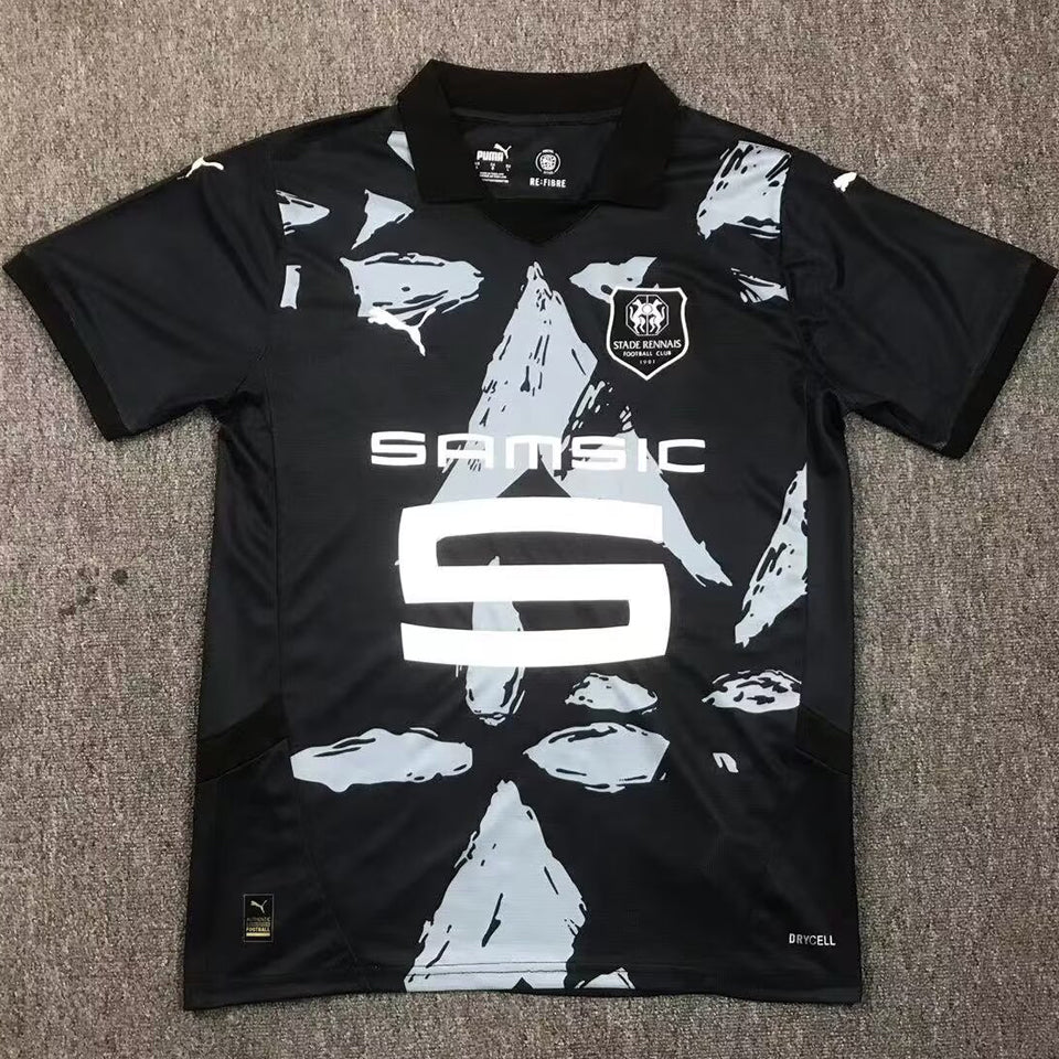Jersey 2024/25 Rennais Tercero Manga corta Versión Fan