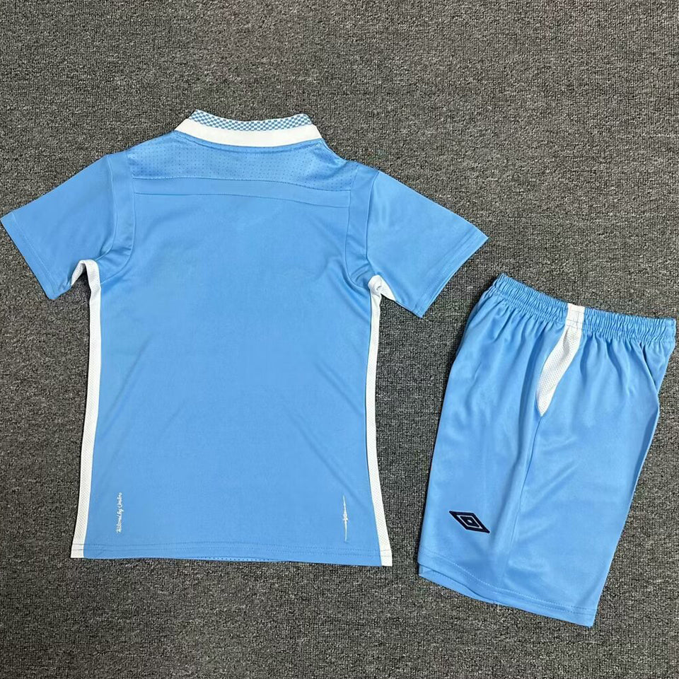 Jersey 2011/12 Manchester City Local Manga corta Niño Retro