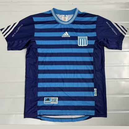 Jersey 1999/2000 Racing Visitante Manga corta Versión Fan Retro
