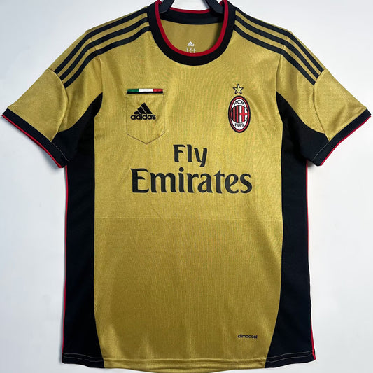 Jersey 2013/14 AC Milan Tercero Manga corta Versión Fan Retro