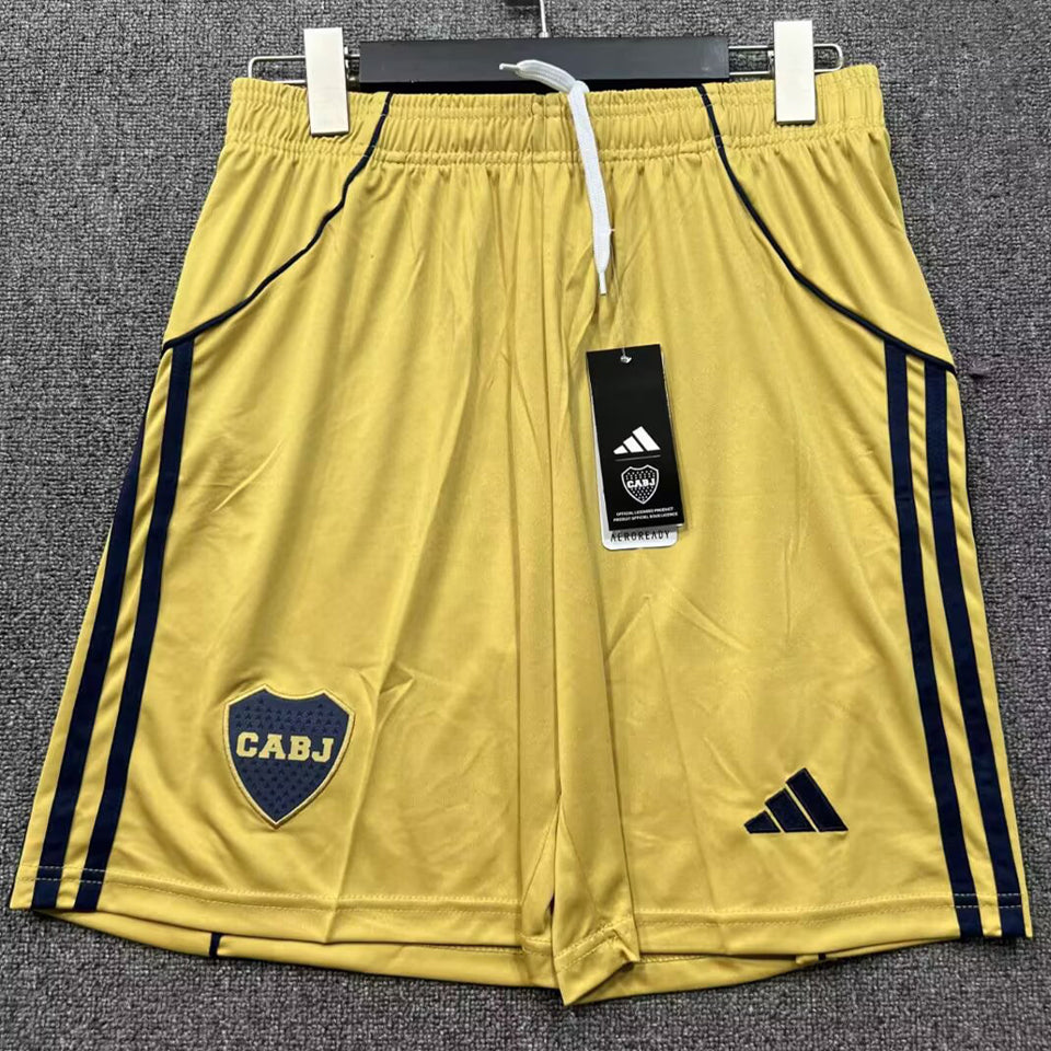 2025/26 boca visitante versión fan shorts/ pantalones