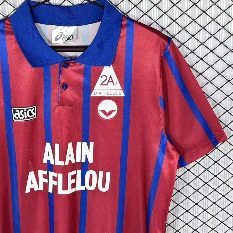 jersey 1995/1996 fc girondins de bordeaux local manga corta versión fan retro