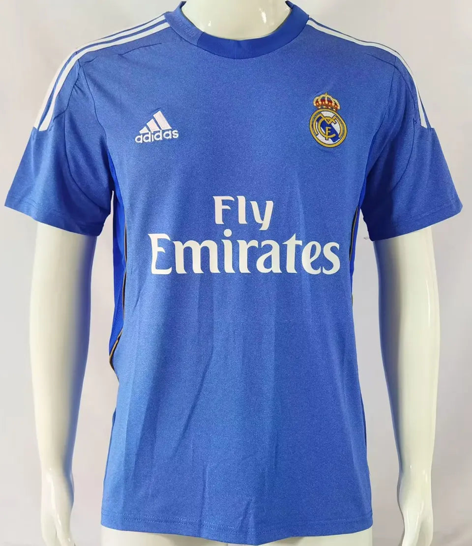 Jersey 2013/14 Real Madrid Visitante Manga corta Versión Fan Retro