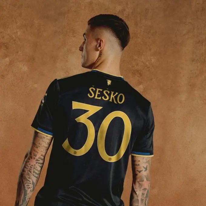 jersey 2025/26 manchester united tercero manga larga versión fan