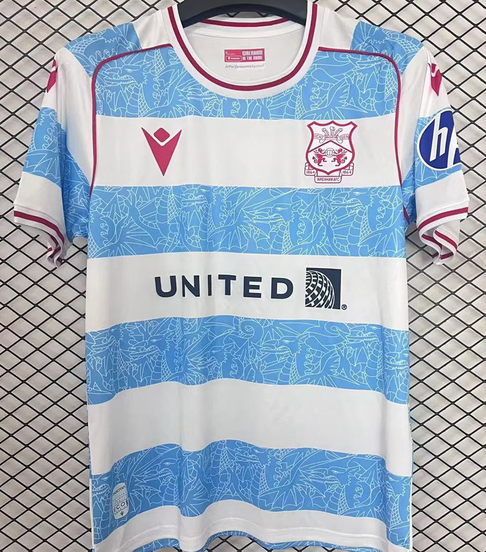 jersey 2025/26 wrexham tercero manga corta versión fan