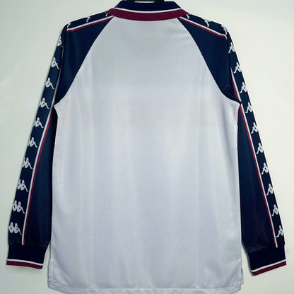 Jersey 1997/98 Manchester City Visitante Manga larga Versión Fan Retro