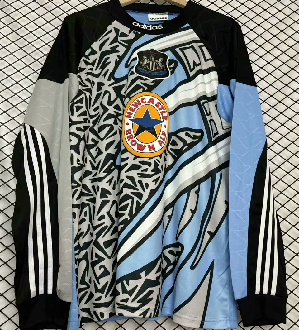jersey 1995/96 newcastle portero manga larga versión fan retro