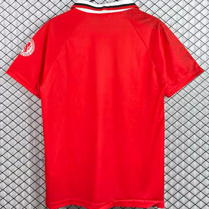 Jersey 1996/1997 Middlesbrough Local Manga corta Versión Fan Retro