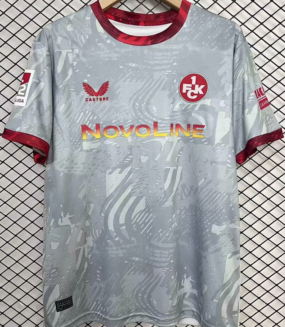 Jersey 2024/25 Kaiserslautern Visitante Manga corta Versión Fan