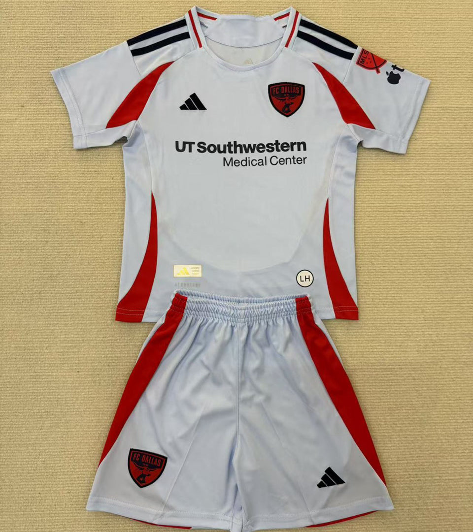 jersey 2025/26 dallas visitante manga corta niño