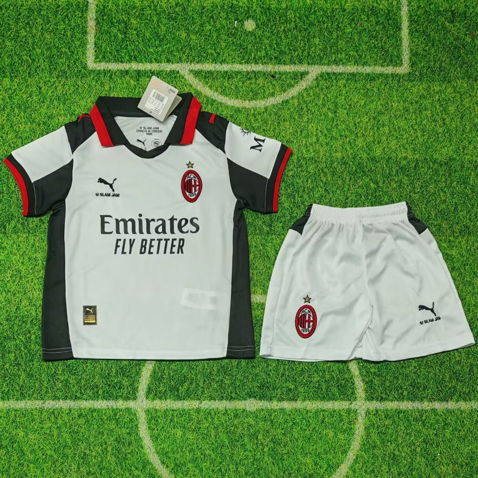 jersey 2025/26 ac milan especial manga corta niño