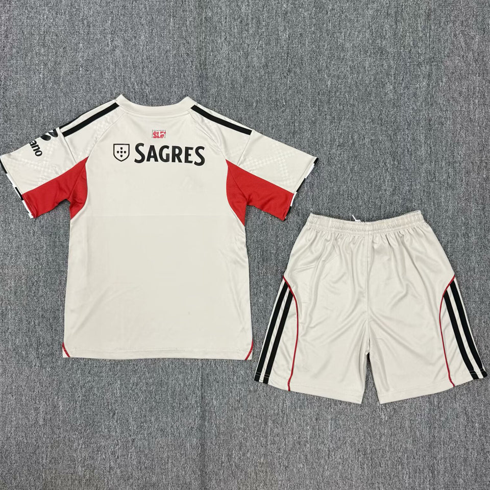 Jersey 2025/26 Benfica Visitante Manga corta Versión Fan
