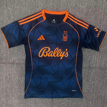 Jersey 2025/26 Nottingham Forest Tercero Manga corta Versión Fan