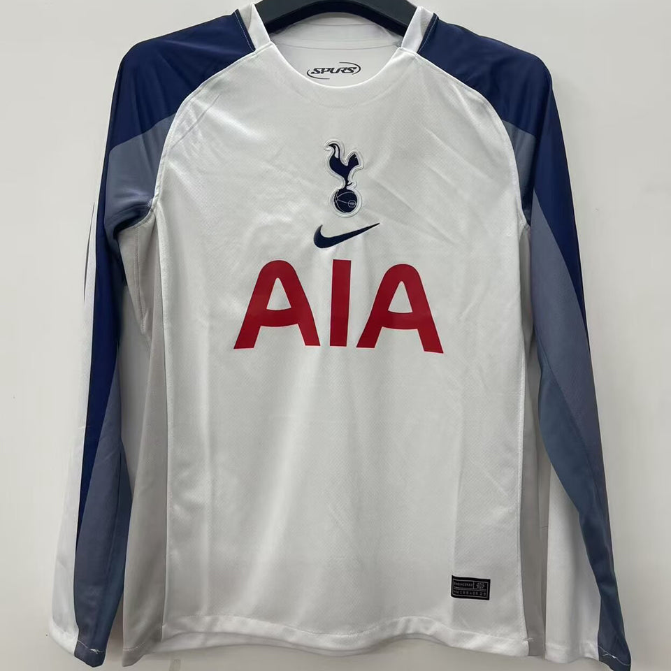 Jersey 2025/26 Tottenham Local Manga larga Versión Fan