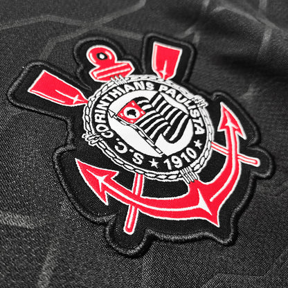 Jersey 2008 Corinthians Visitante Manga corta Versión Fan Retro