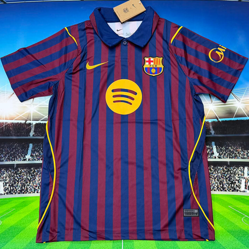 jersey 2027/28 barcelona local manga corta versión fan
