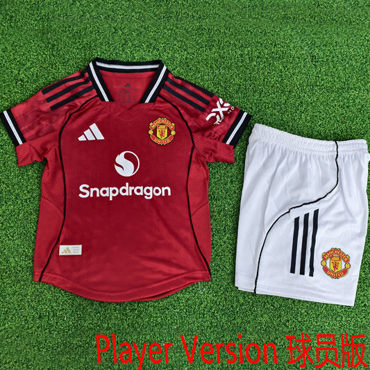 Jersey 2025/26 Manchester United Local Manga corta Versión Jugador