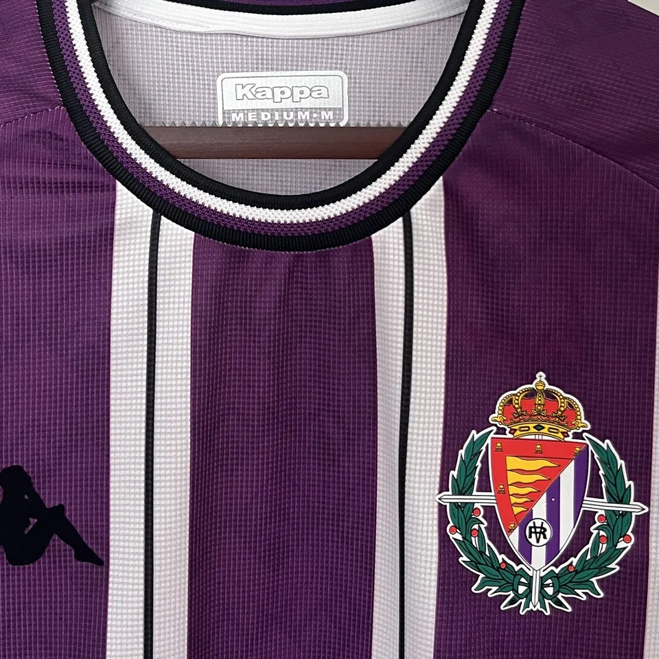 Jersey 2024/25 Real Valladolid Local Manga corta Versión Fan