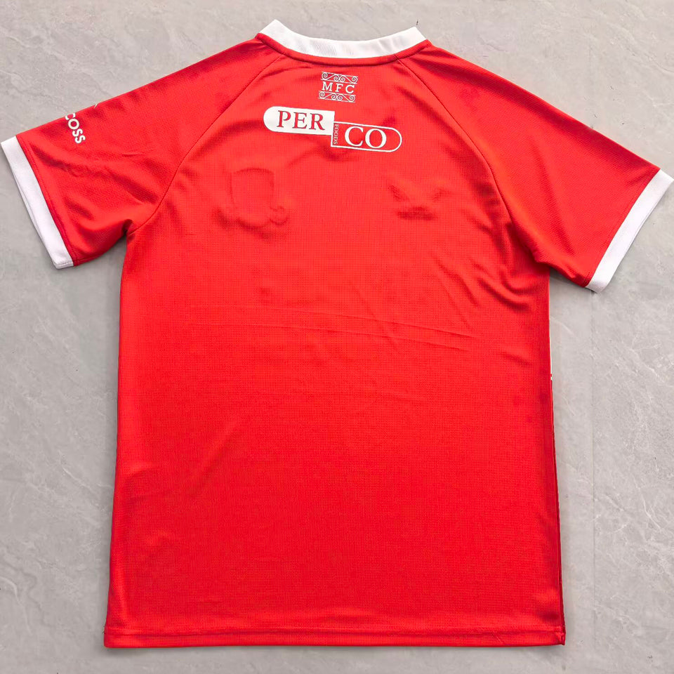 Jersey 2025/26 Middlesbrough Local Manga corta Versión Fan
